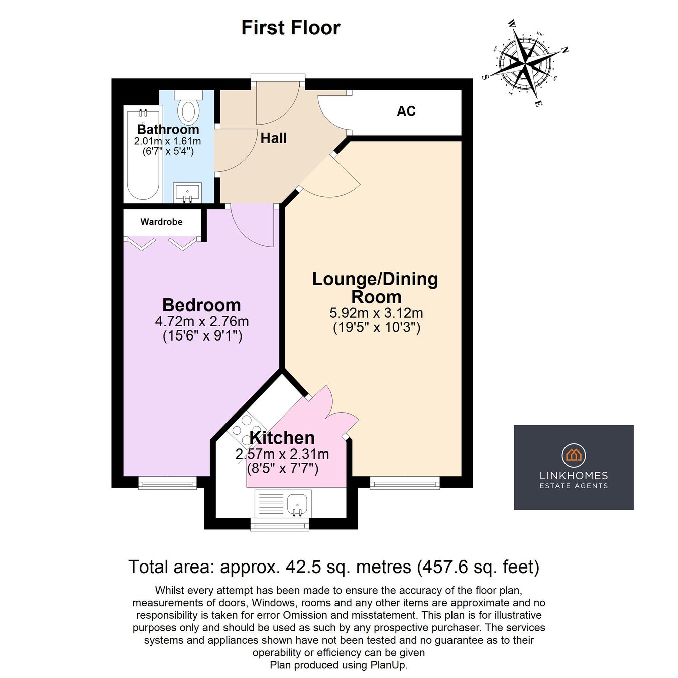 The Chines, Alum Chine Road, Bournemouth floorplan