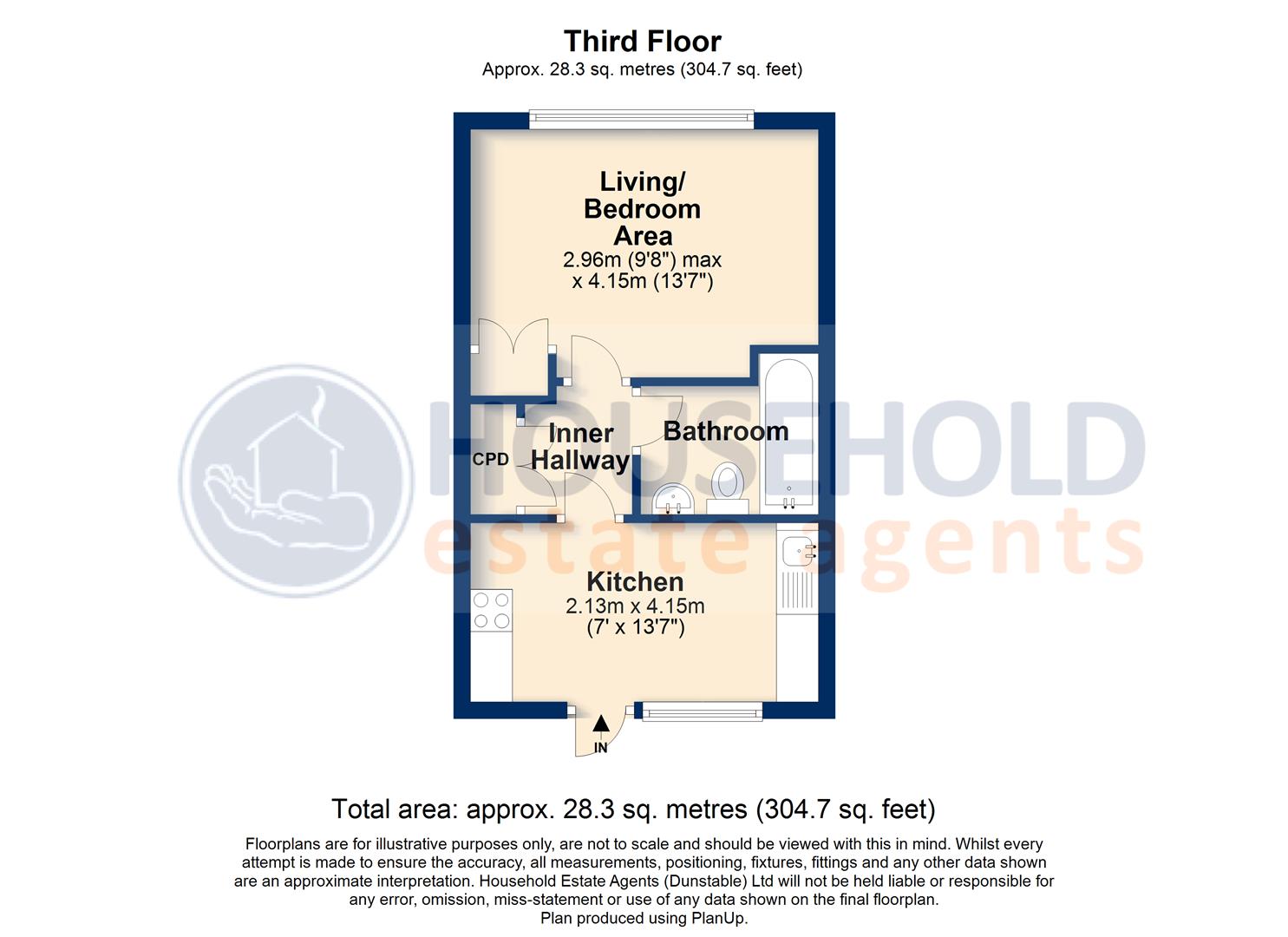 Viceroy Court, High Street South, Dunstable LU6, studio for sale