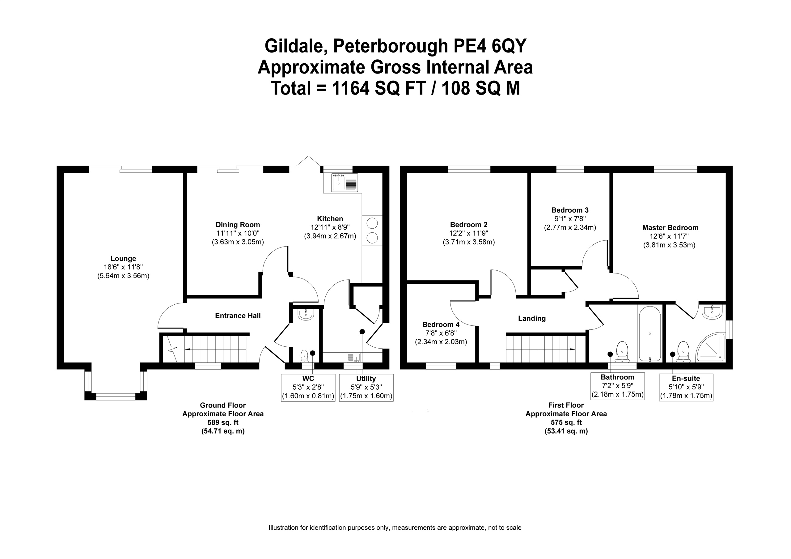 10, Gildale, Peterborough floorplan