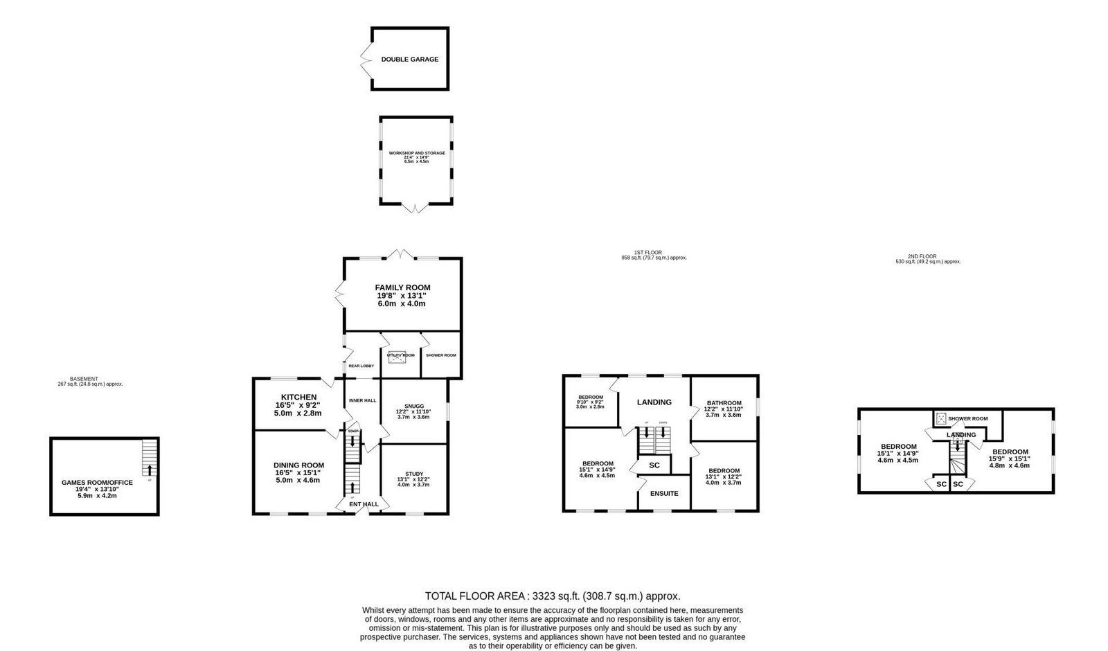 7, Church Street, Sandy floorplan