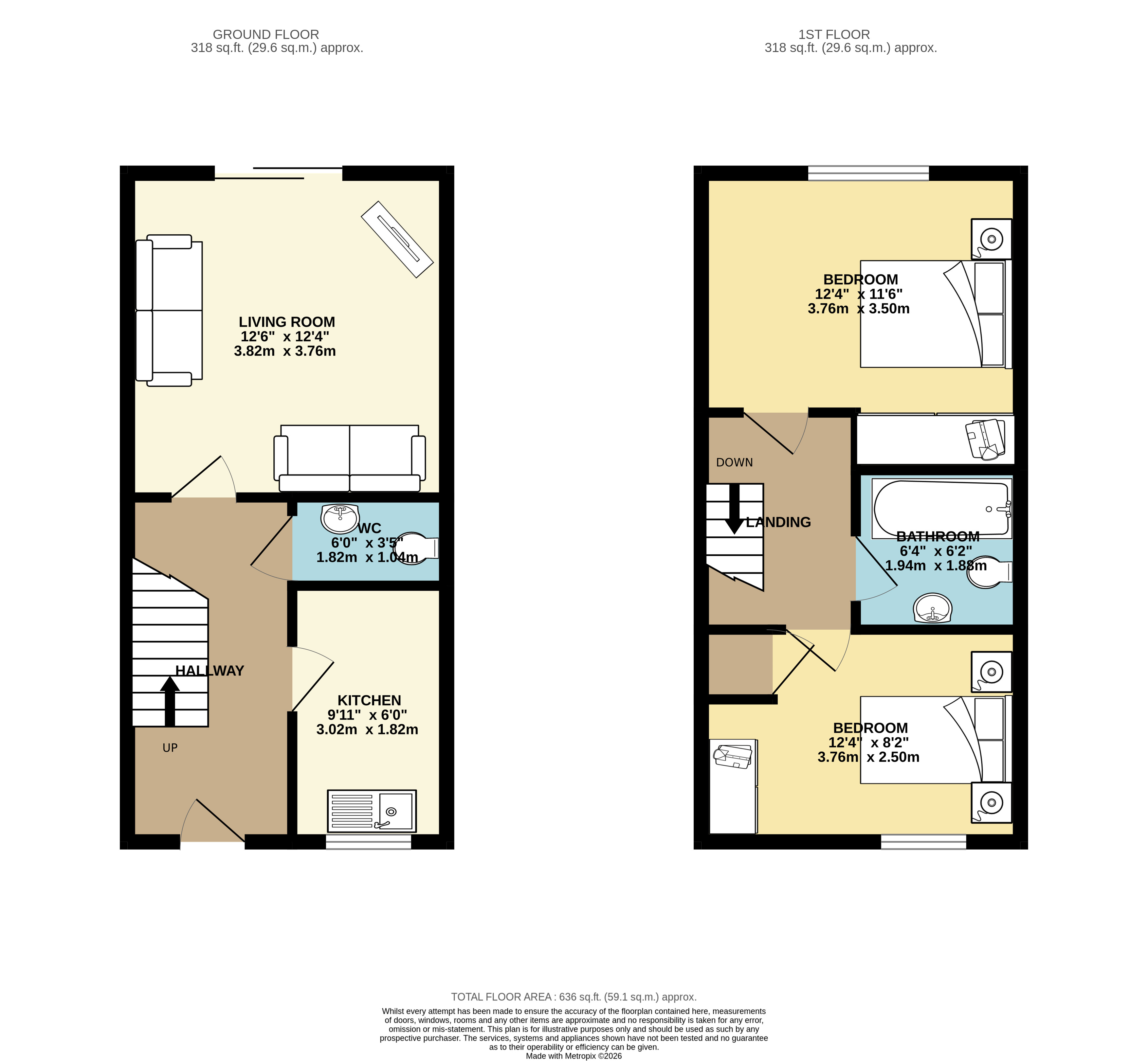 63, Neptune Drive, East  Yorkshire floorplan
