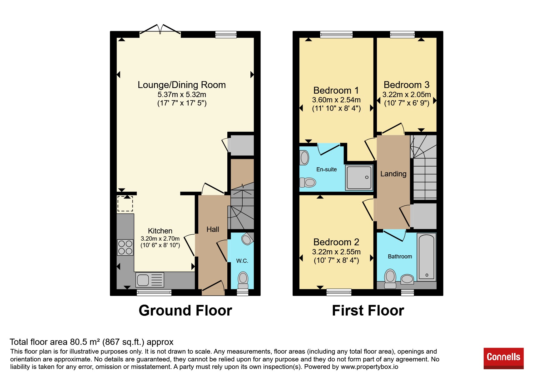 36, Morse Road, Taunton floorplan