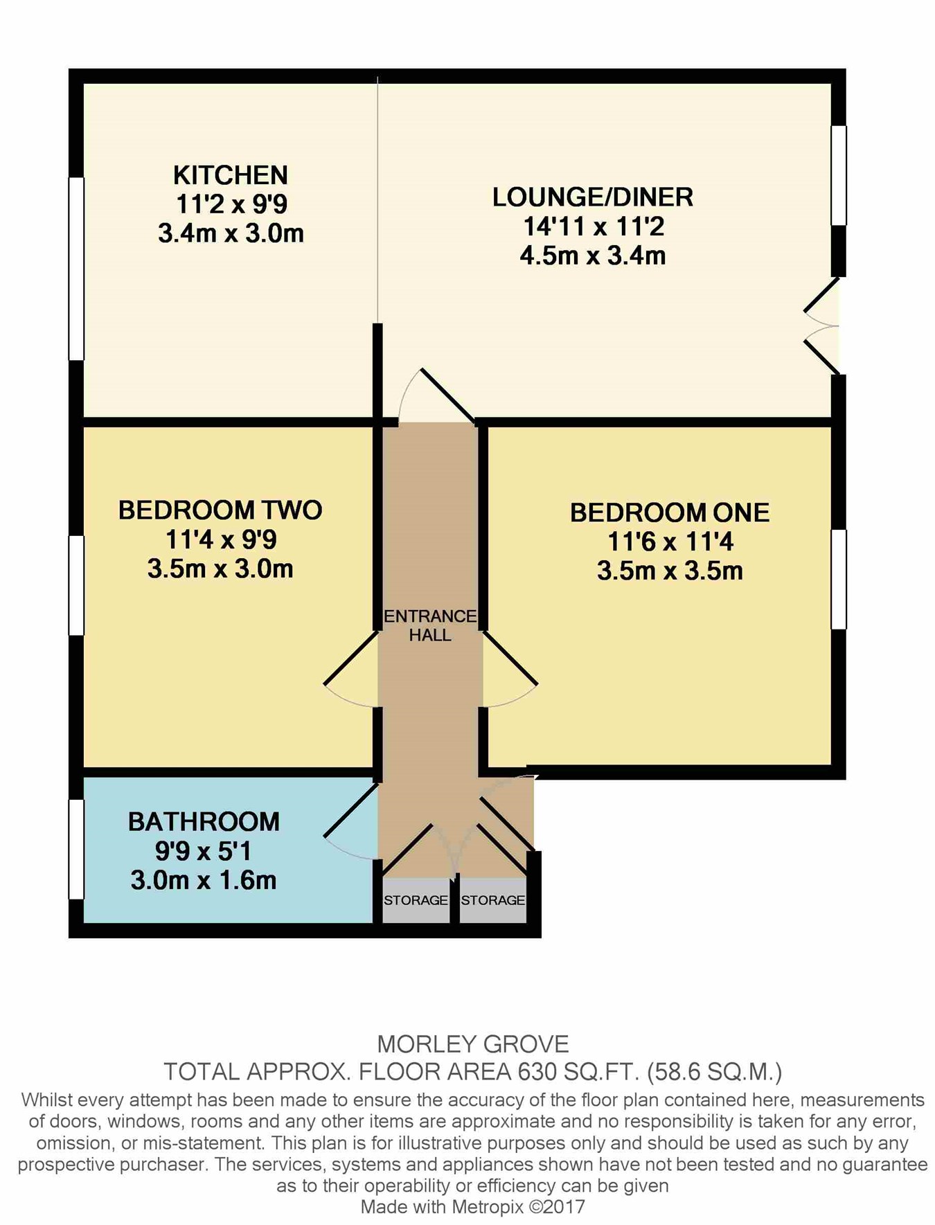 2 Bedrooms Flat for sale in Morley Grove, Harlow CM20