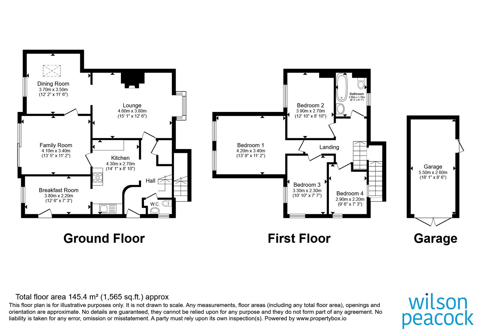 4A,, Chestnut Road, Towcester floorplan