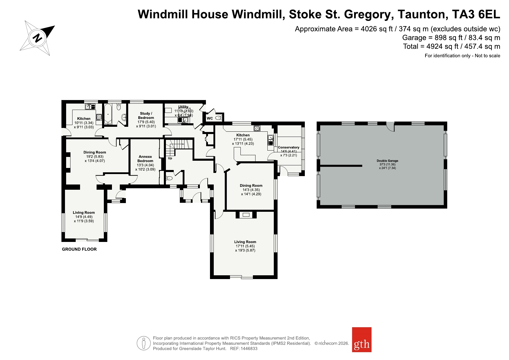 Windmill House,, Windmill, Taunton floorplan