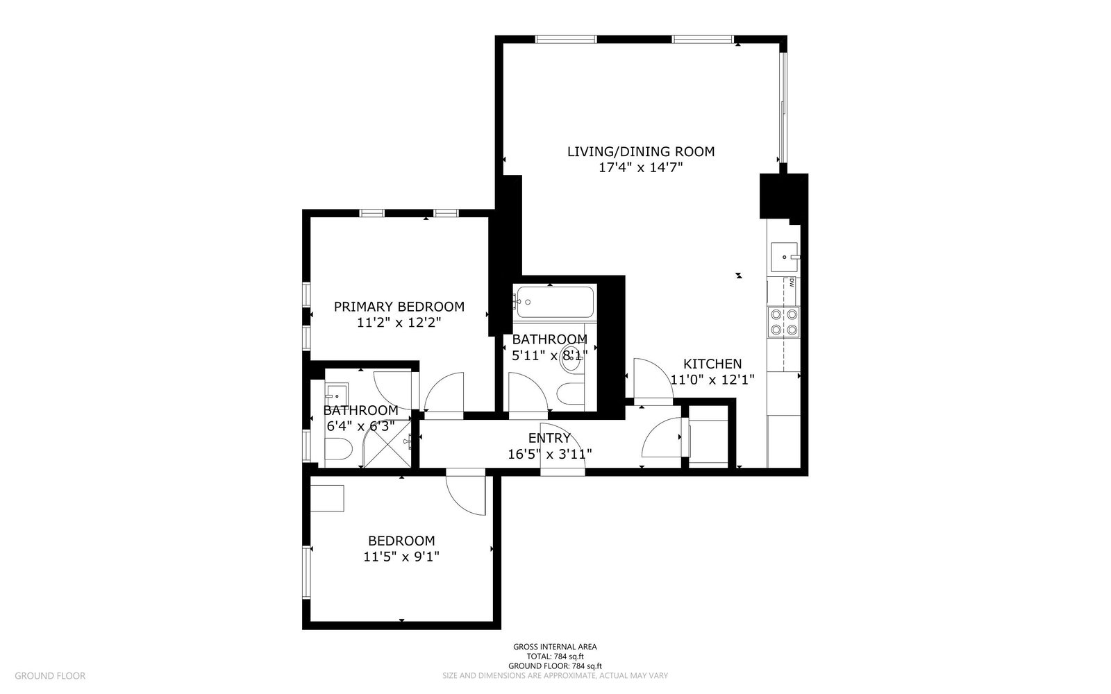 The Rest,3, Rest Bay, Porthcawl floorplan