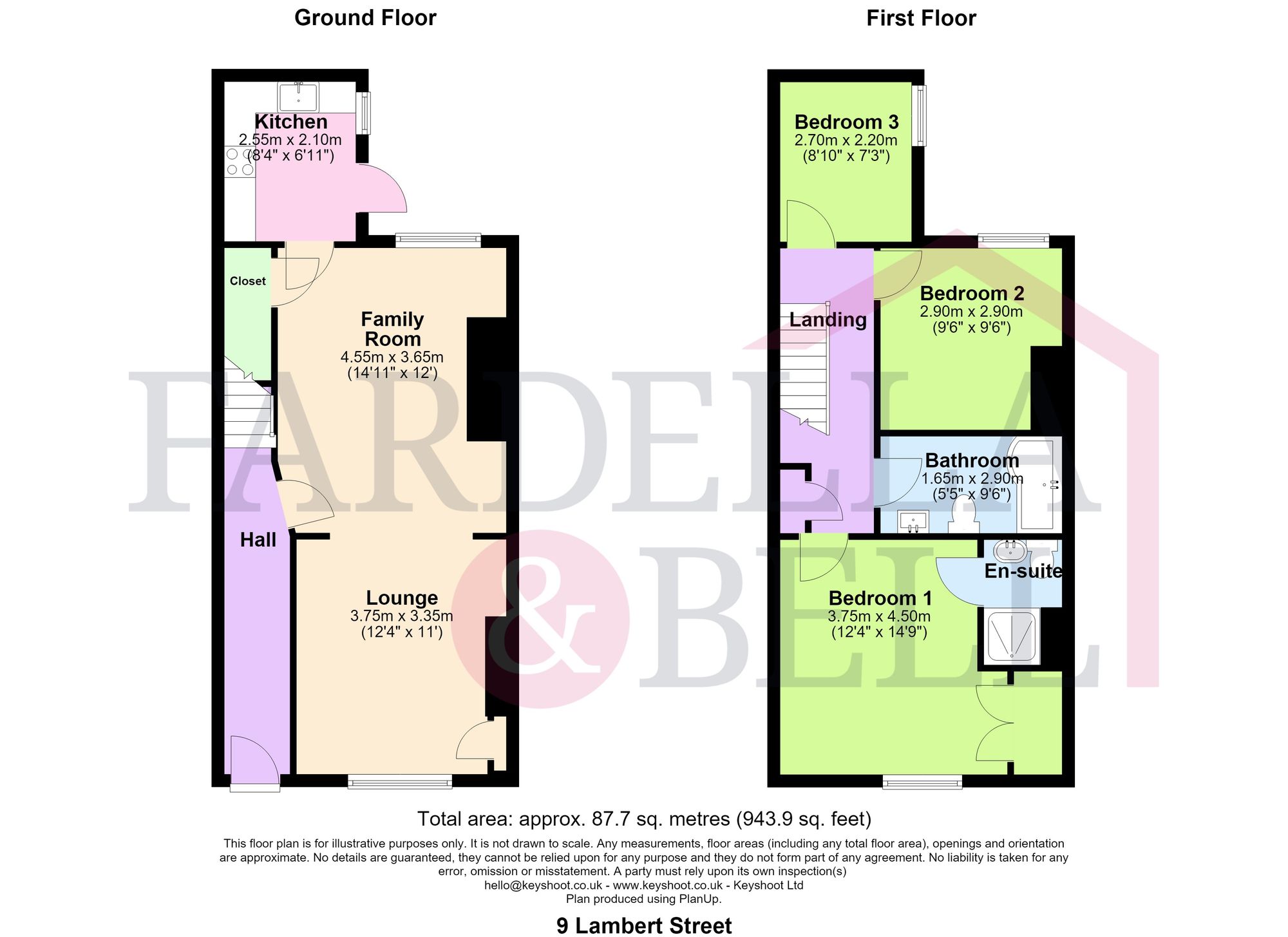 9 Lambert Street, Colne floorplan