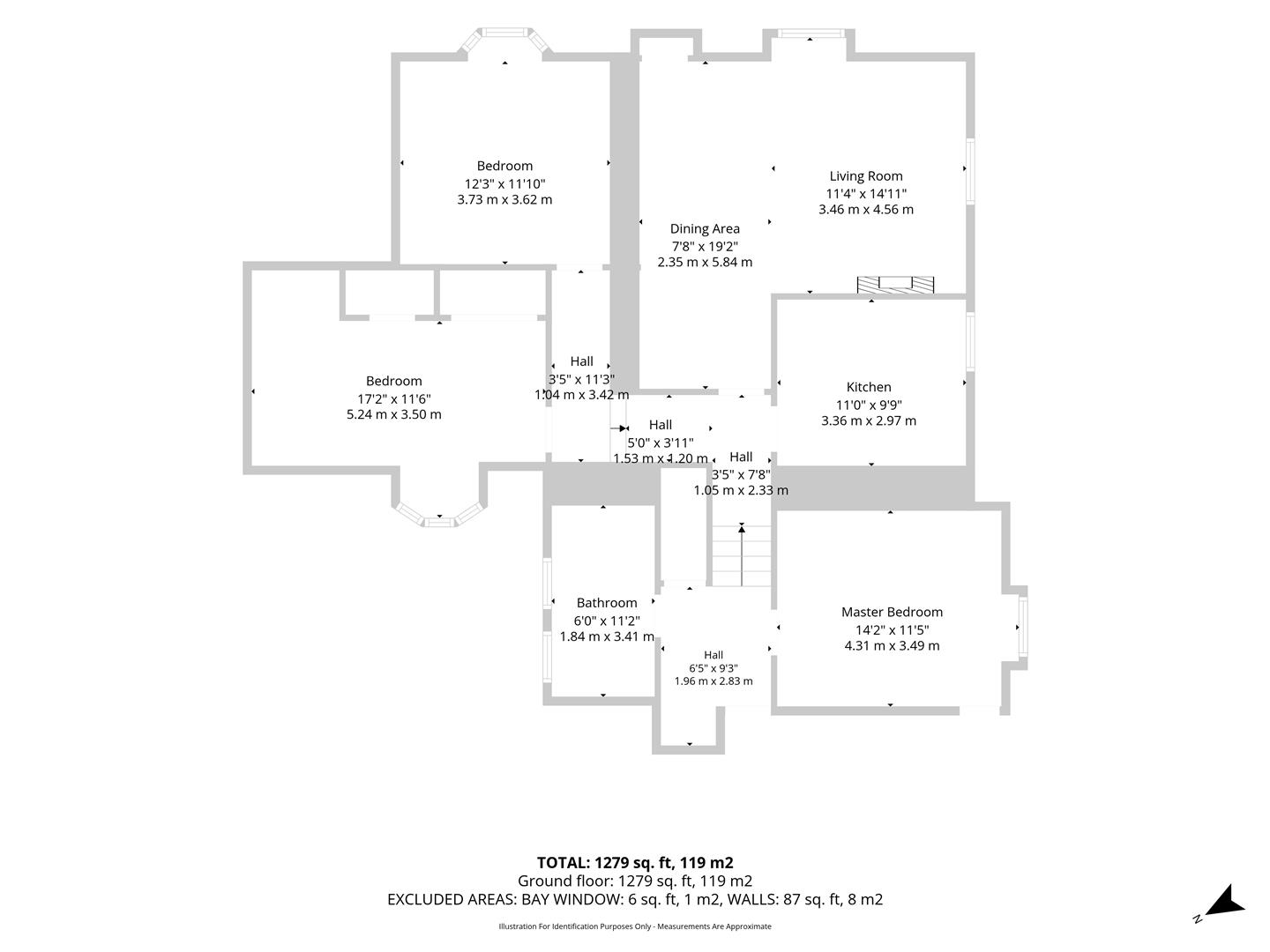 6, Castlebank, Lanark floorplan
