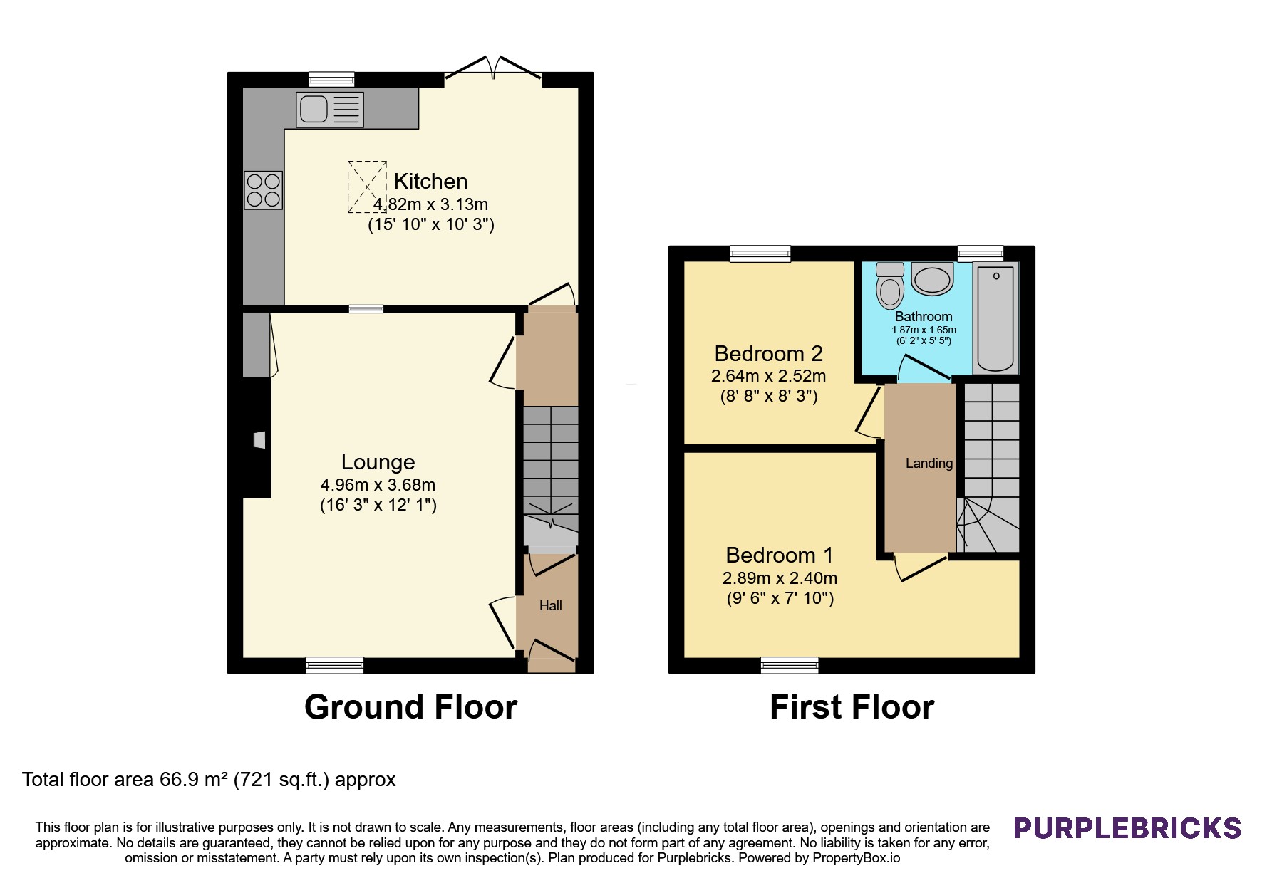 15, Mill Road, Holyhead floorplan