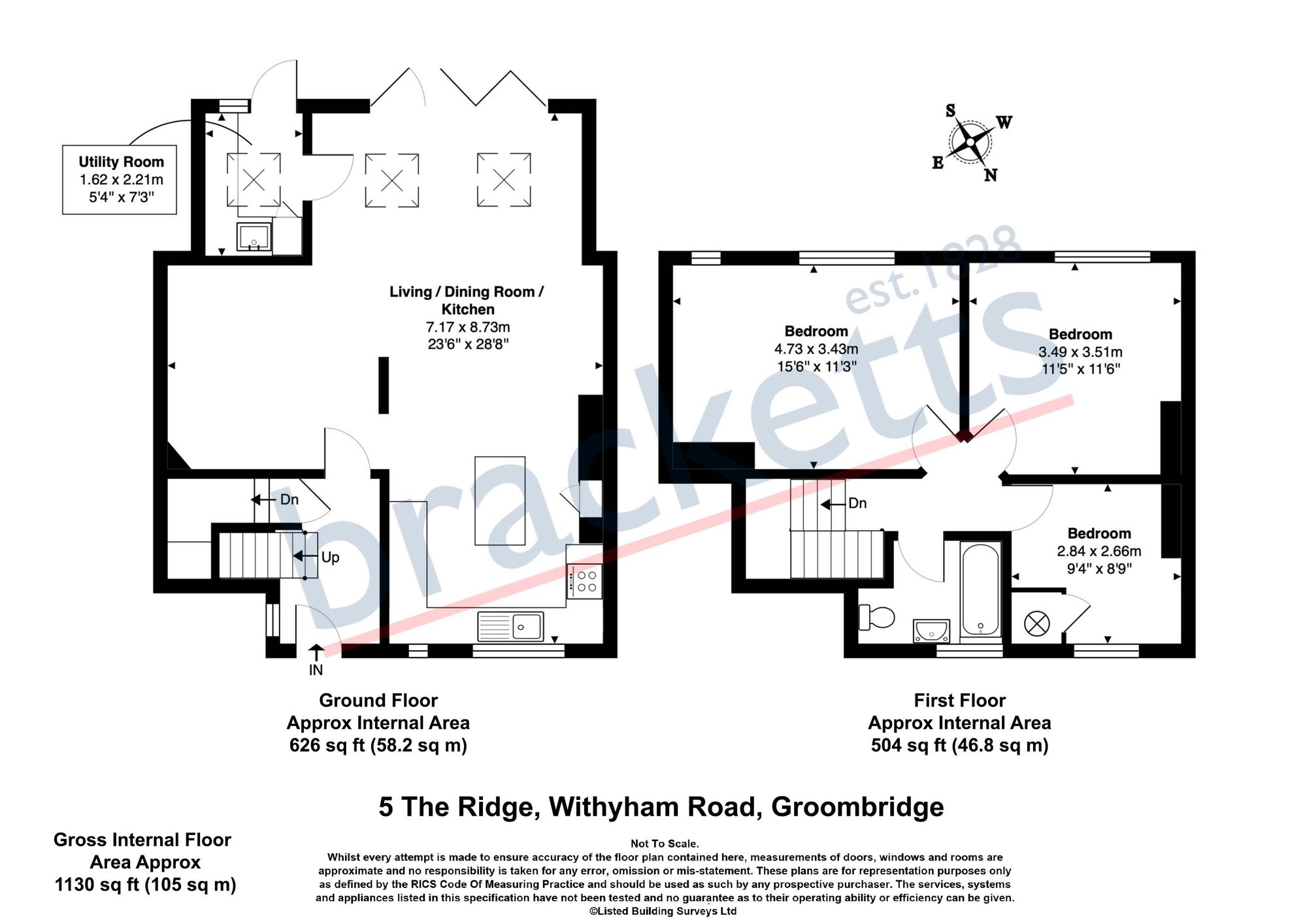 5 The Ridge Withyham Road, Tunbridge Wells floorplan