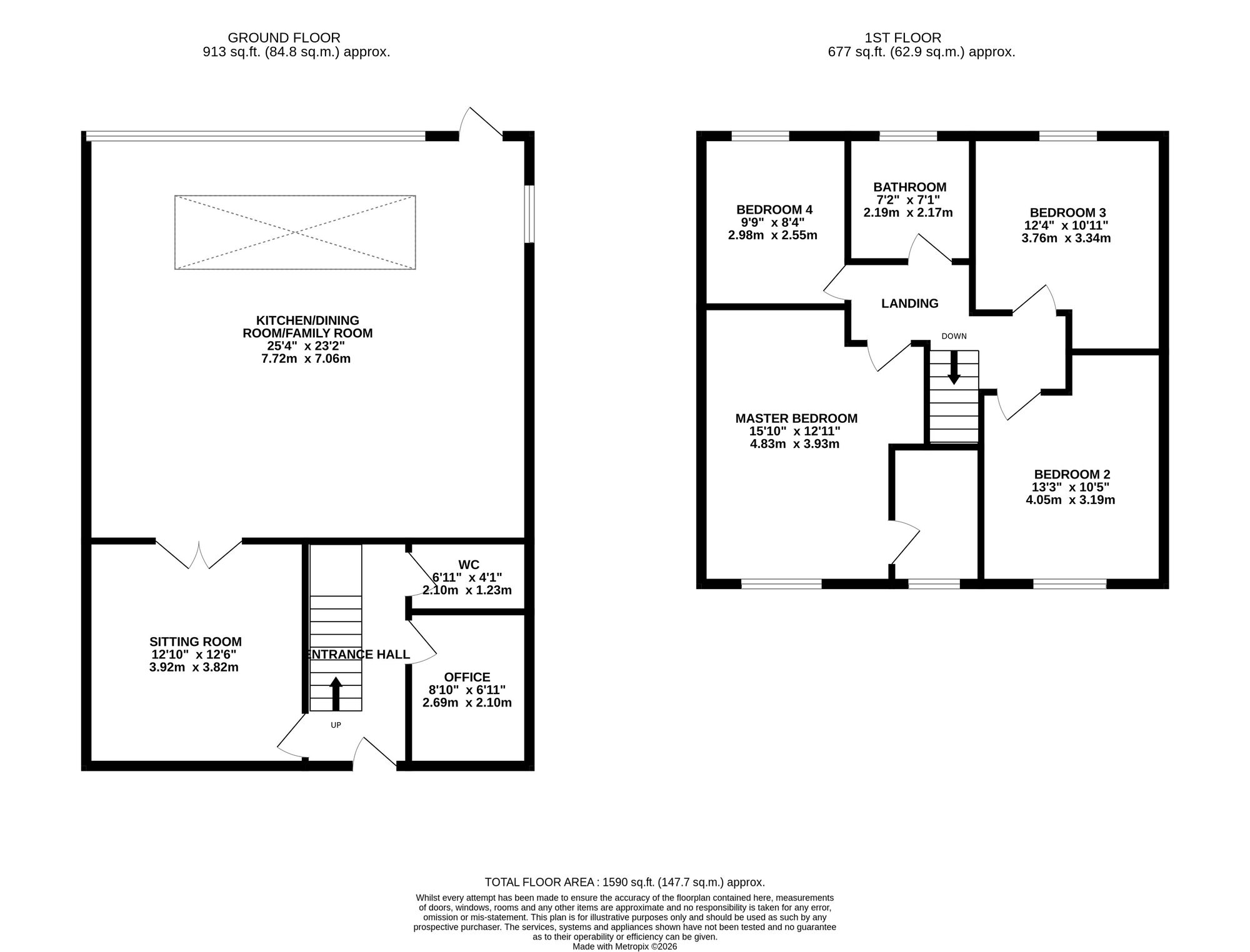 23 Lee Fold, Manchester floorplan
