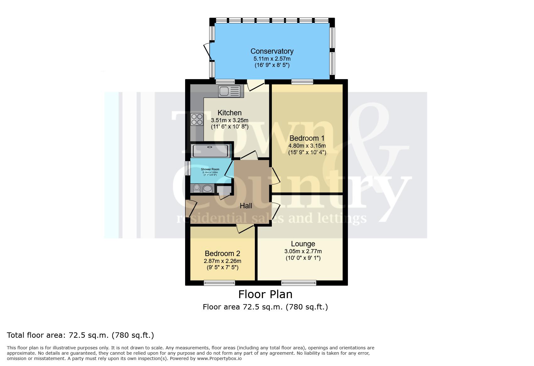 Marsh Way, Brightlingsea, CO7 floorplan