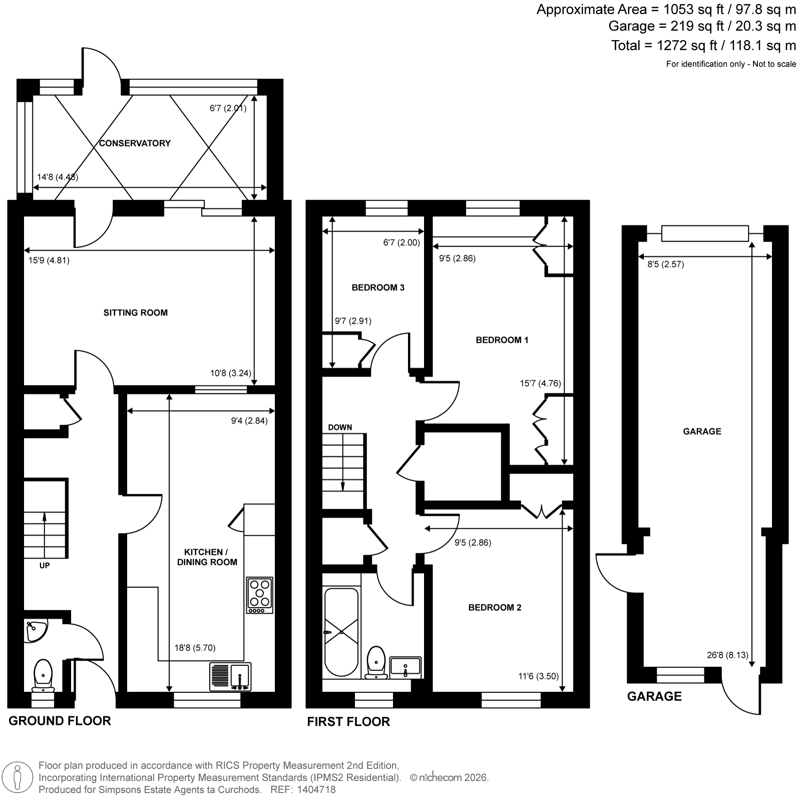 169, Lakeside, Woking floorplan
