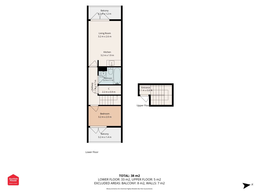 105 Waterloo Walk, Washington floorplan