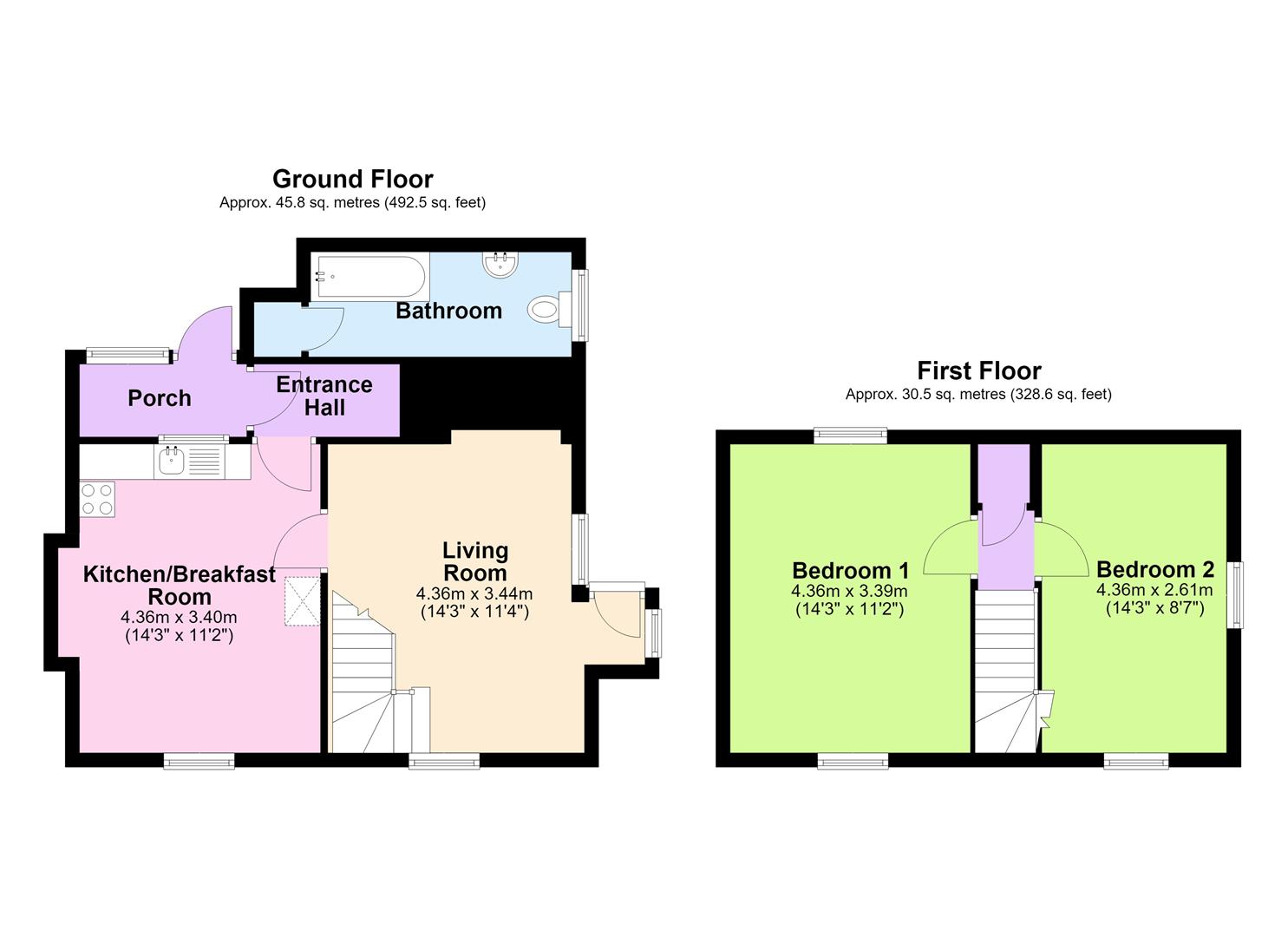 West Bank Cottage, Bridge Street, Leominster floorplan