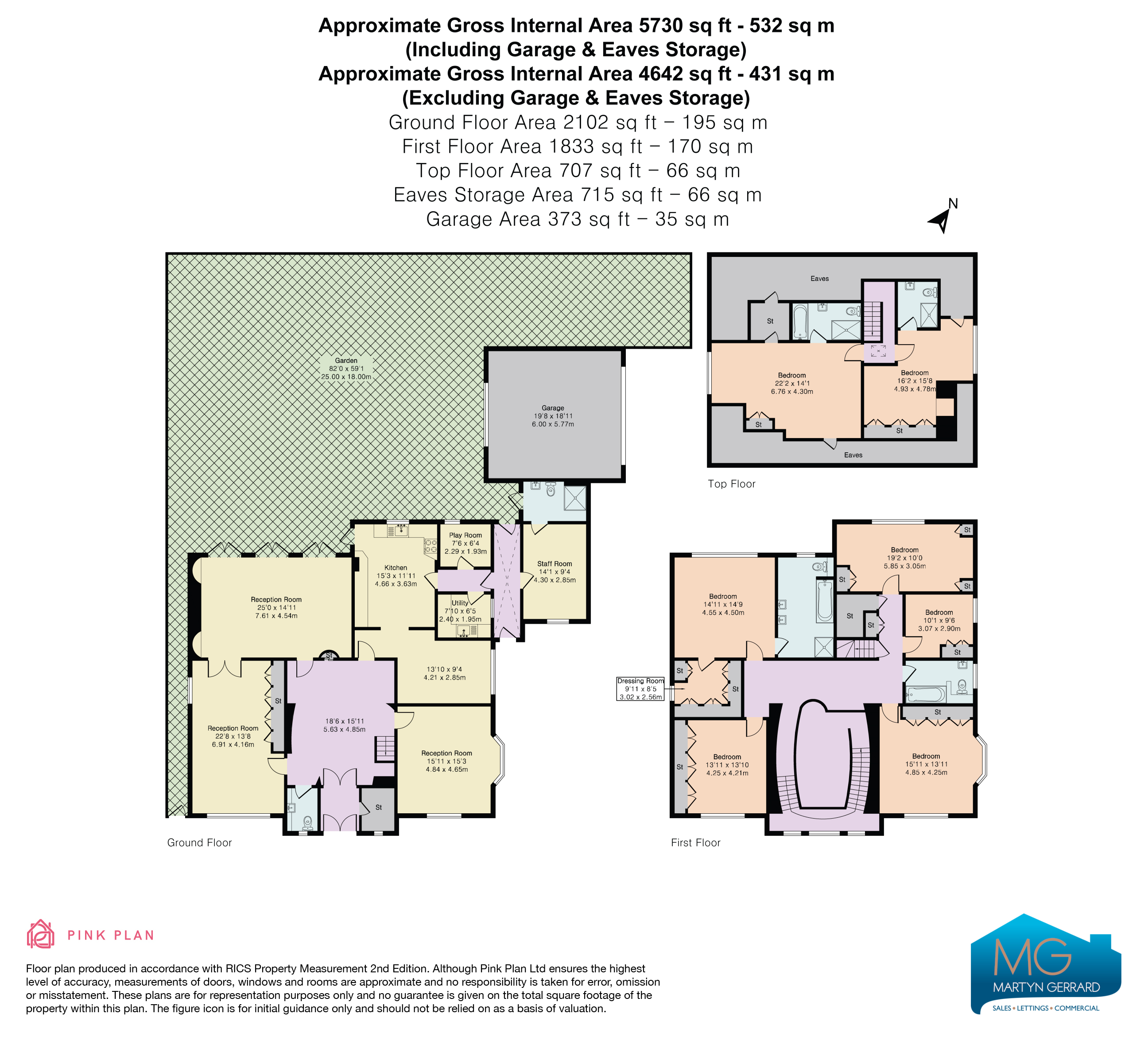 Byron House, 48, The Bishops Avenue, London floorplan