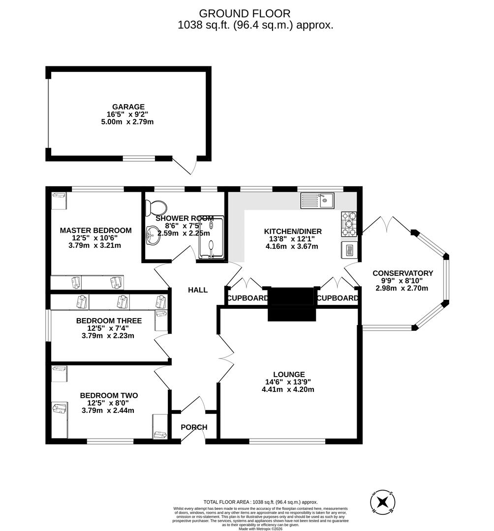 48, Kirkstall Road, Chorley floorplan