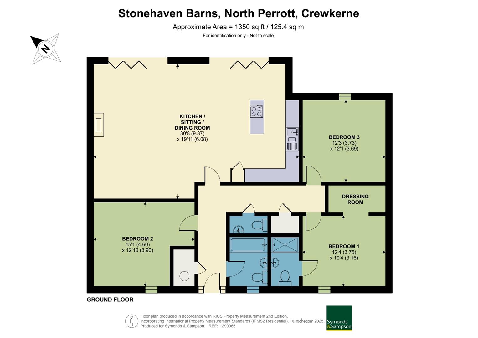 4 Stonehaven Barns, Crewkerne floorplan