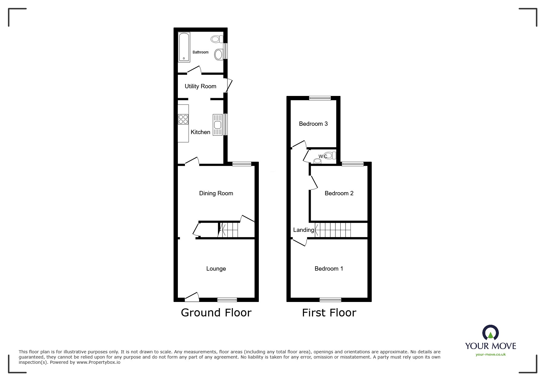4, Willington Street, Warwickshire floorplan