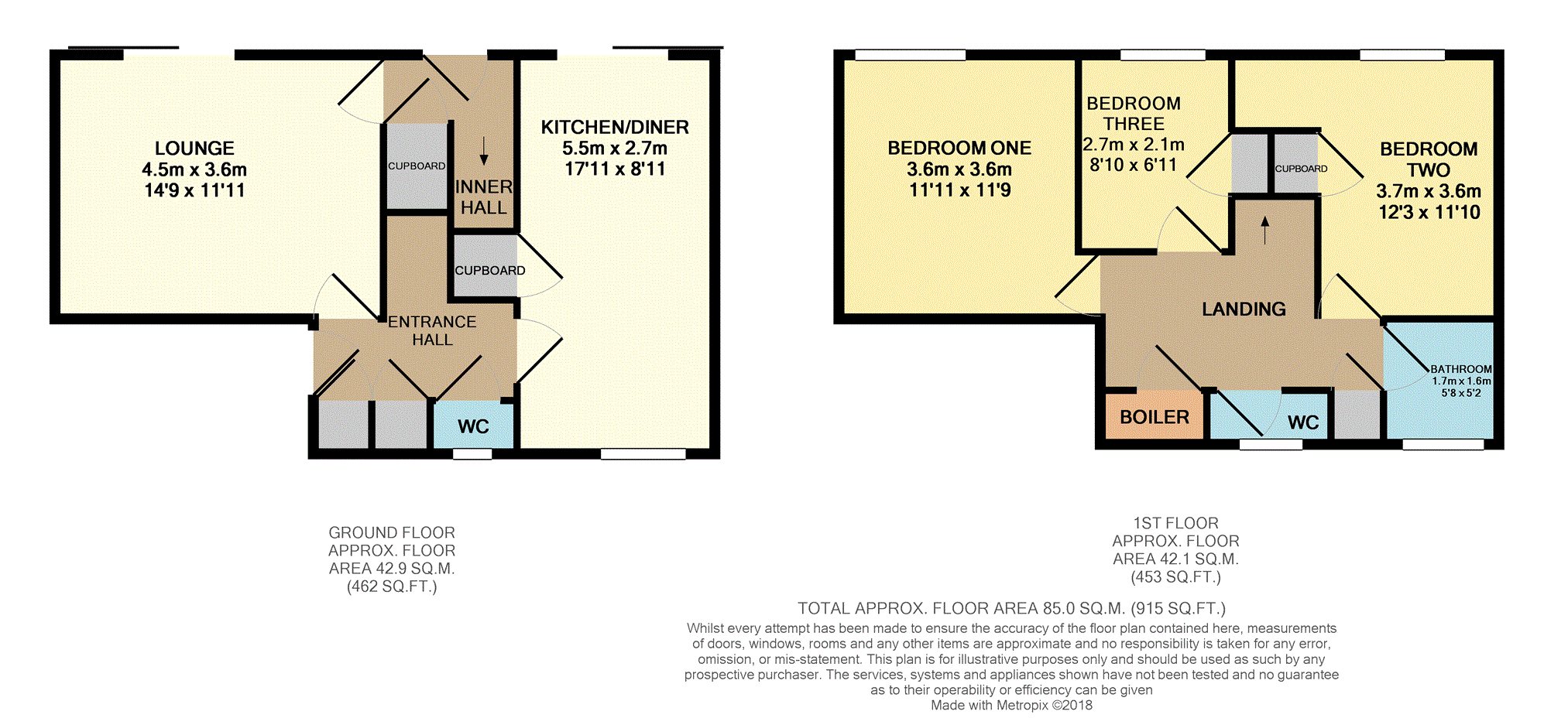 3 Bedrooms End terrace house for sale in Southgate, Telford TF7