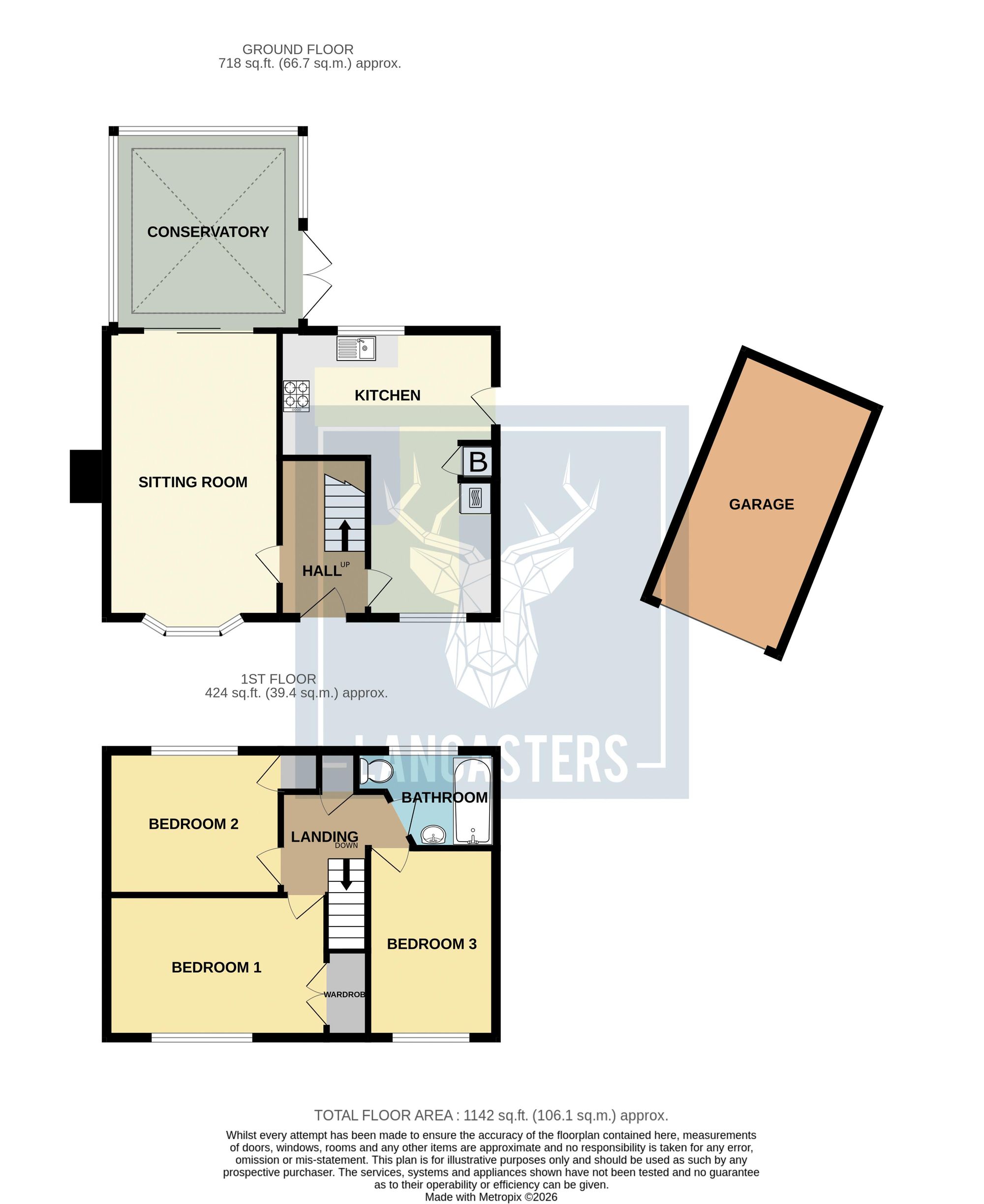 4 Blackthorn Close, Newport floorplan