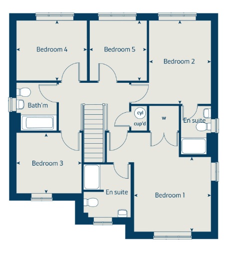 The Birch,, The Tors, Devon floorplan