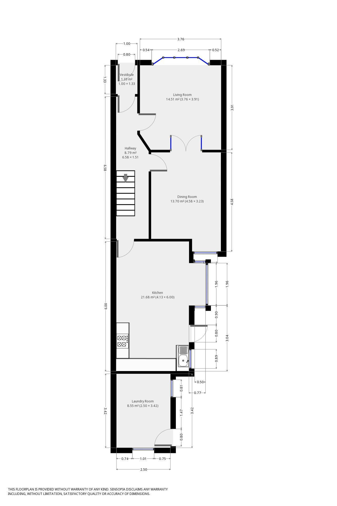Milton Street, Fleetwood floorplan