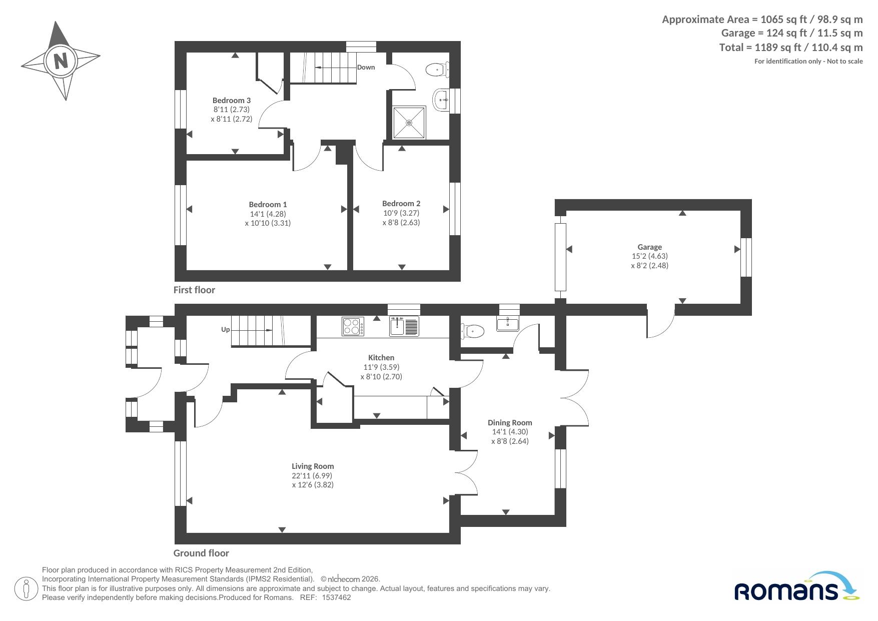 Priors Road, Berkshire floorplan