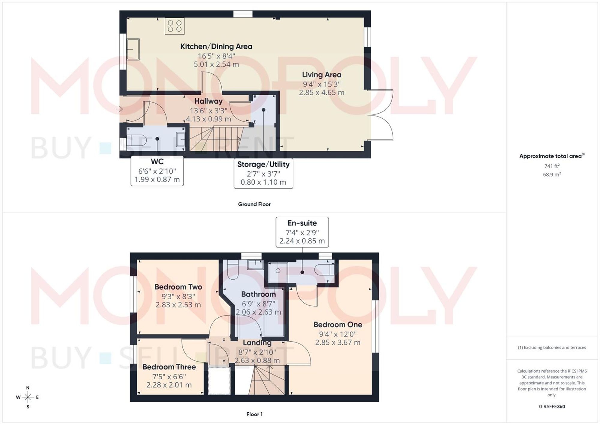 26 Maes Gwyrdd, Wrexham floorplan