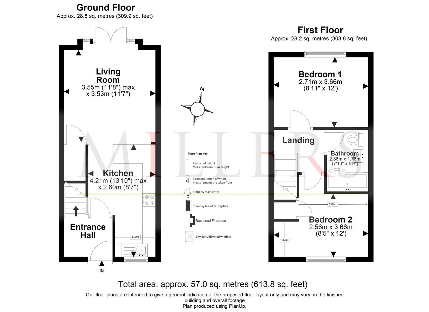 4, Cunningham Rise, North Weald floorplan