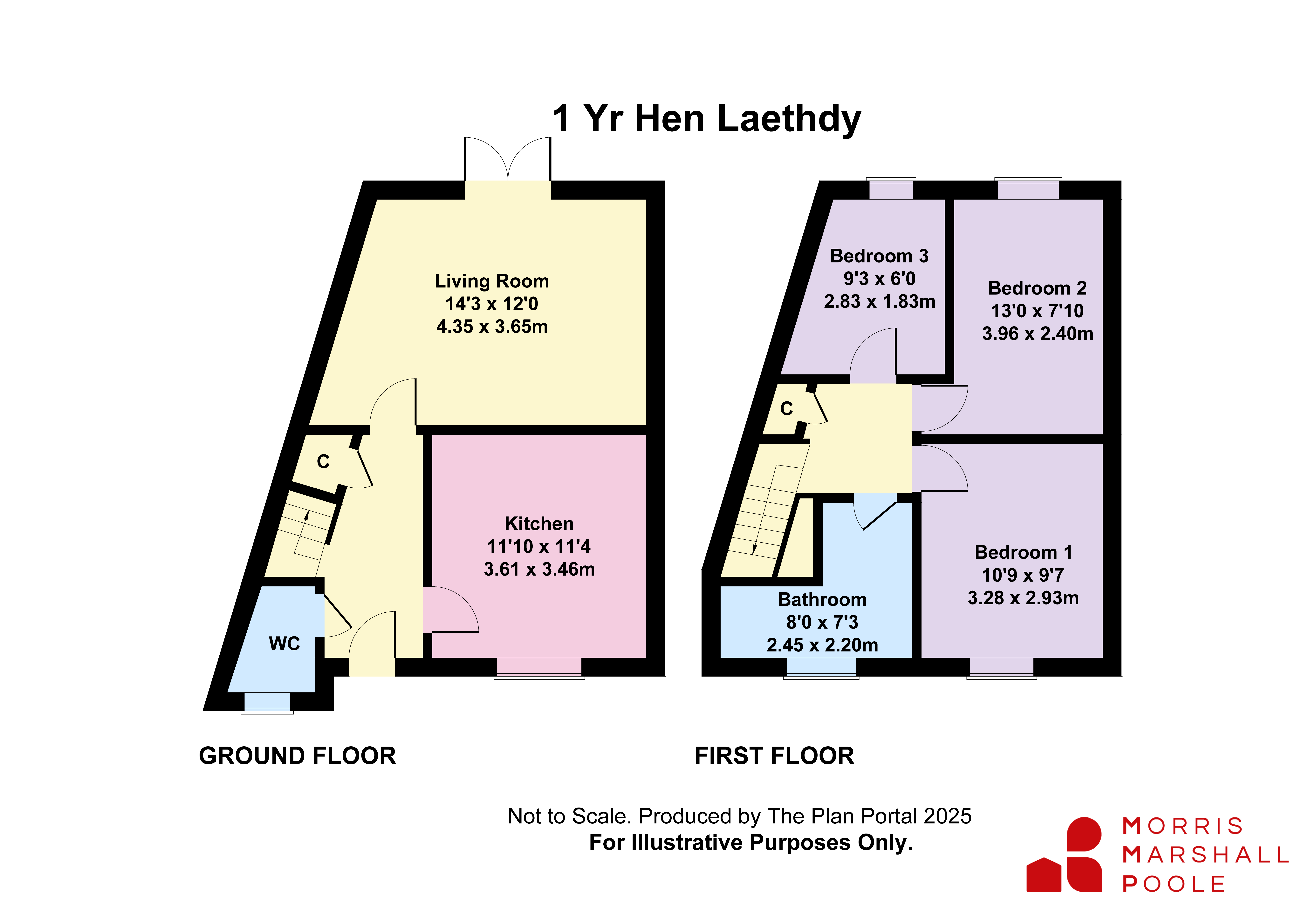 1 Yr Hen Laethdy,, Red Lion Street, Gwynedd floorplan
