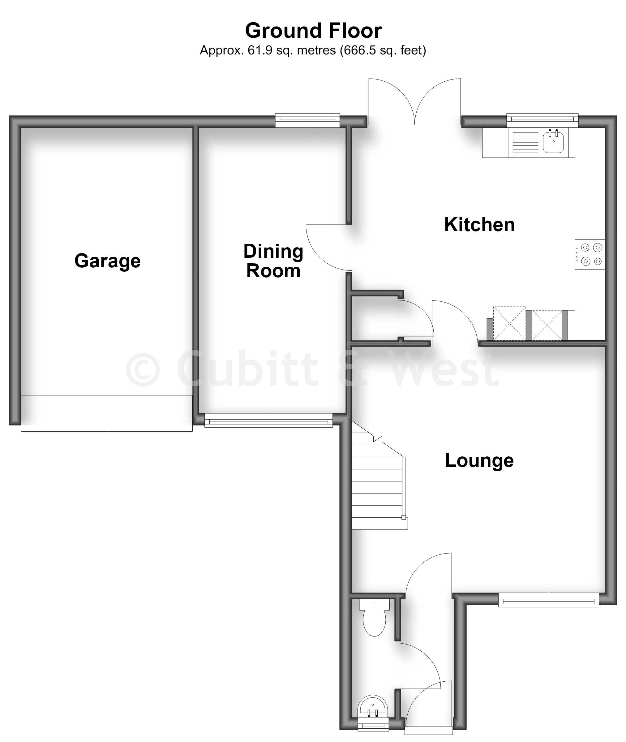 5, The Dene, Horsham floorplan