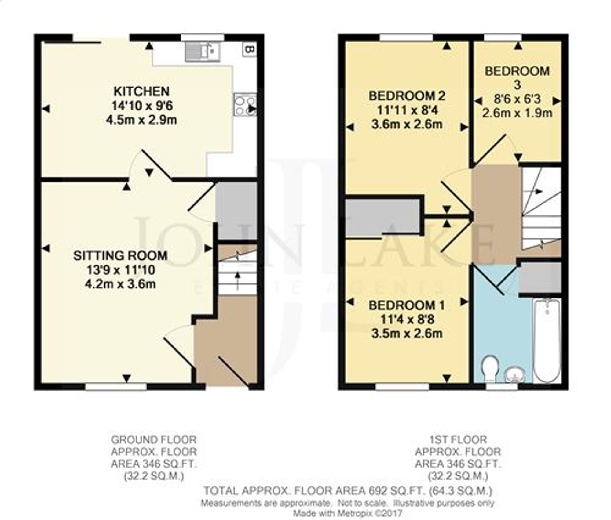 7 Kintyre Close, Torquay floorplan