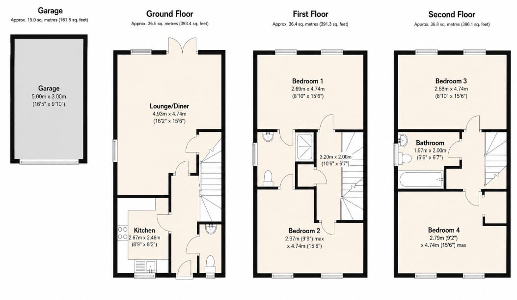 3 Serotine Crescent, Trowbridge floorplan