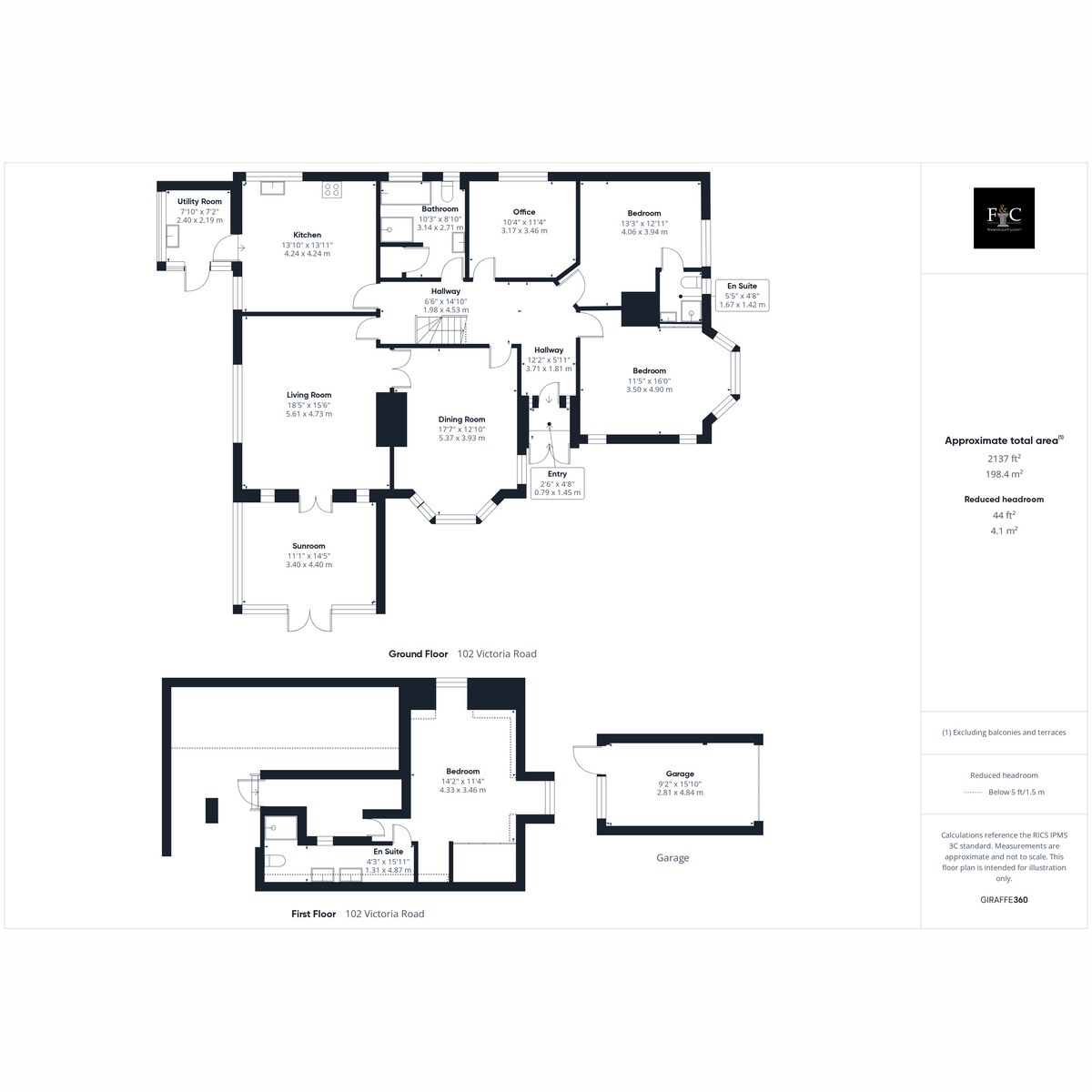 102, Victoria Road, Great Yarmouth floorplan