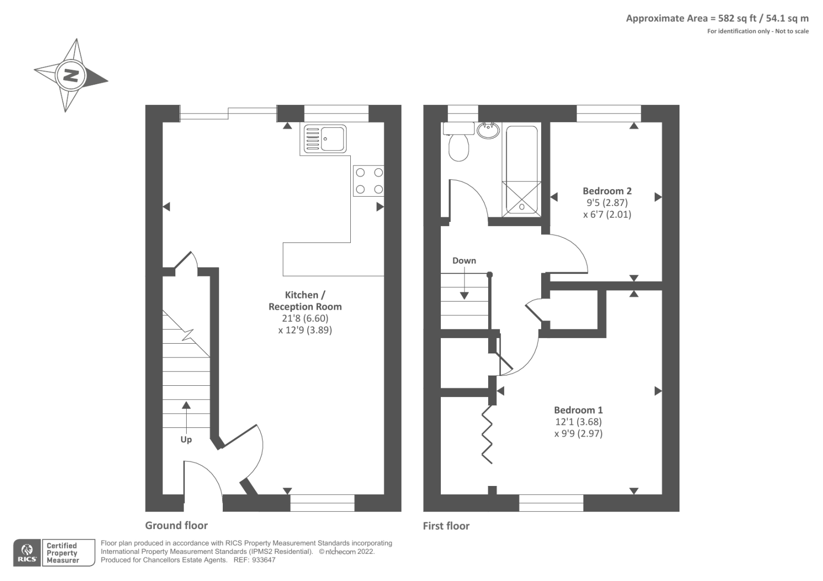 2, Frys Hill, Oxford floorplan