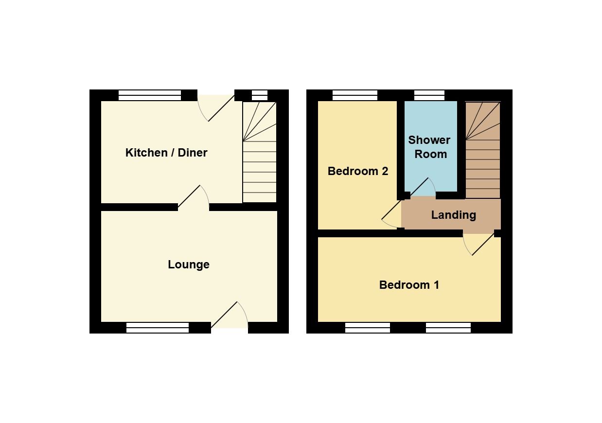 36, Main Road, Hengoed floorplan