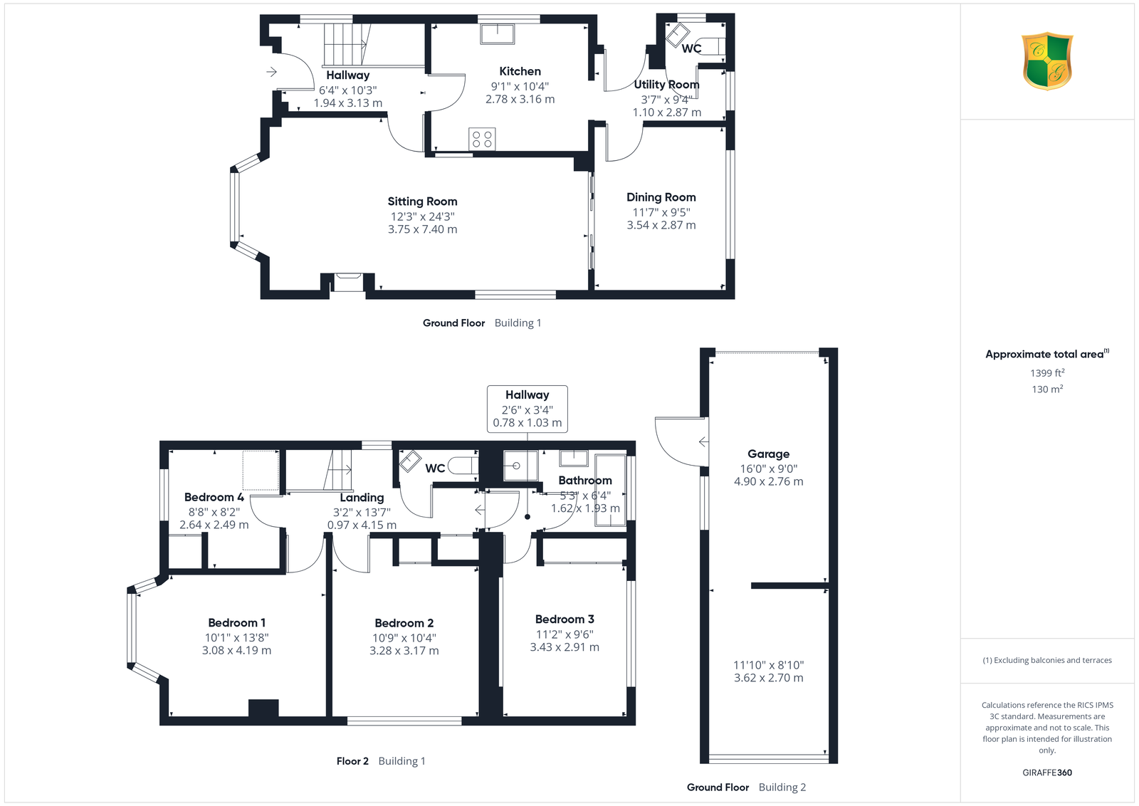 73, Curzon Avenue, Horsham floorplan