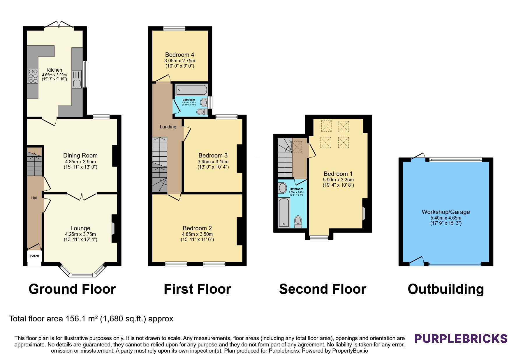 83, Kensington Road, Reading floorplan