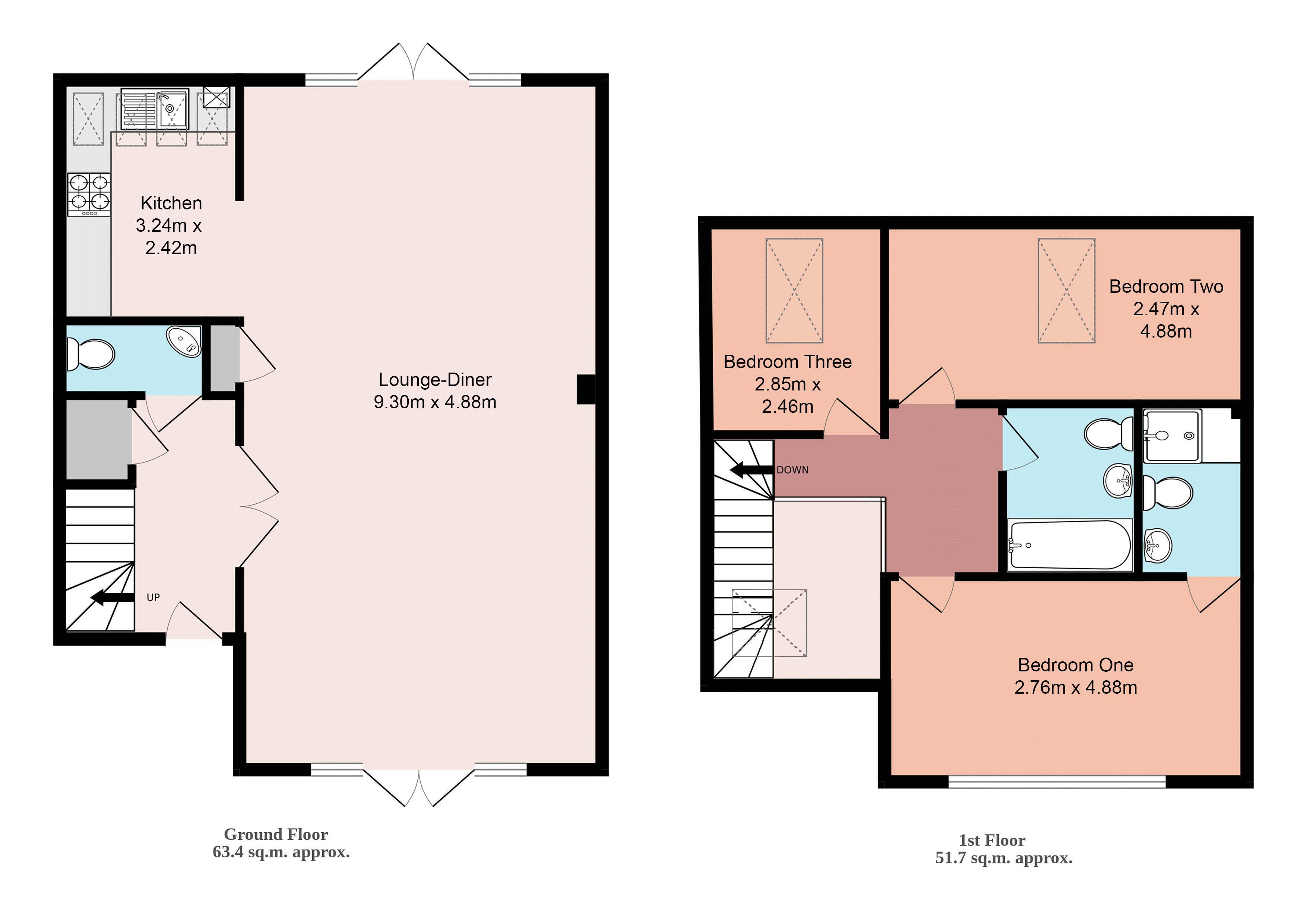 4, Corylus Court, Southampton floorplan
