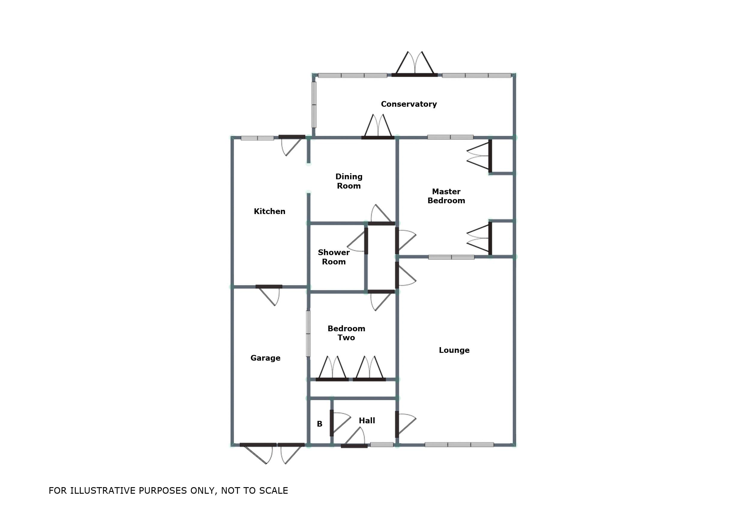 51, Park Road, Burntwood floorplan