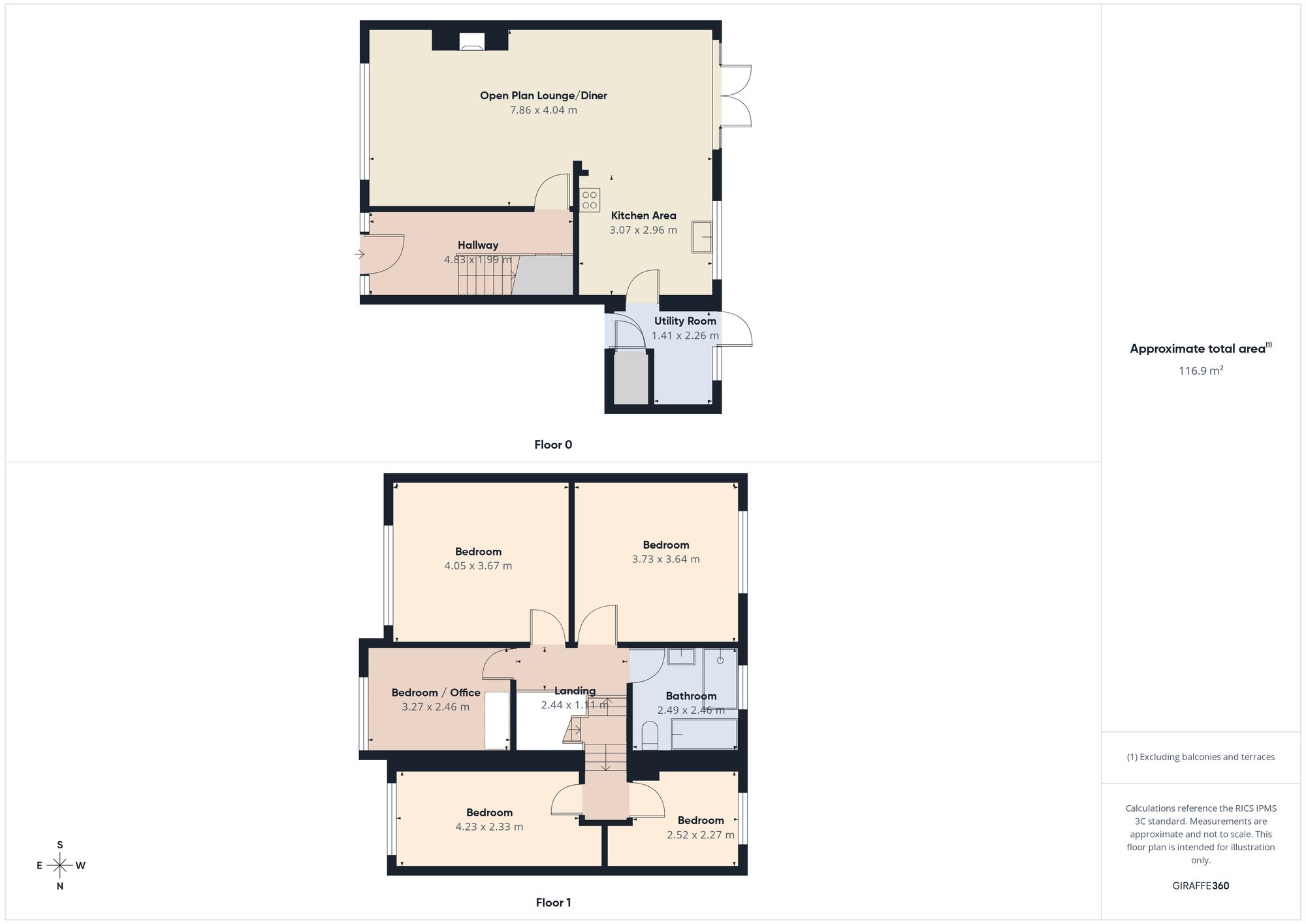 2 Birchfield, Newcastle Upon Tyne floorplan