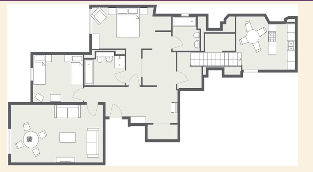 Flat 11, The Abbey Church, St. Benedict's Abbey, Fort Augustus floorplan