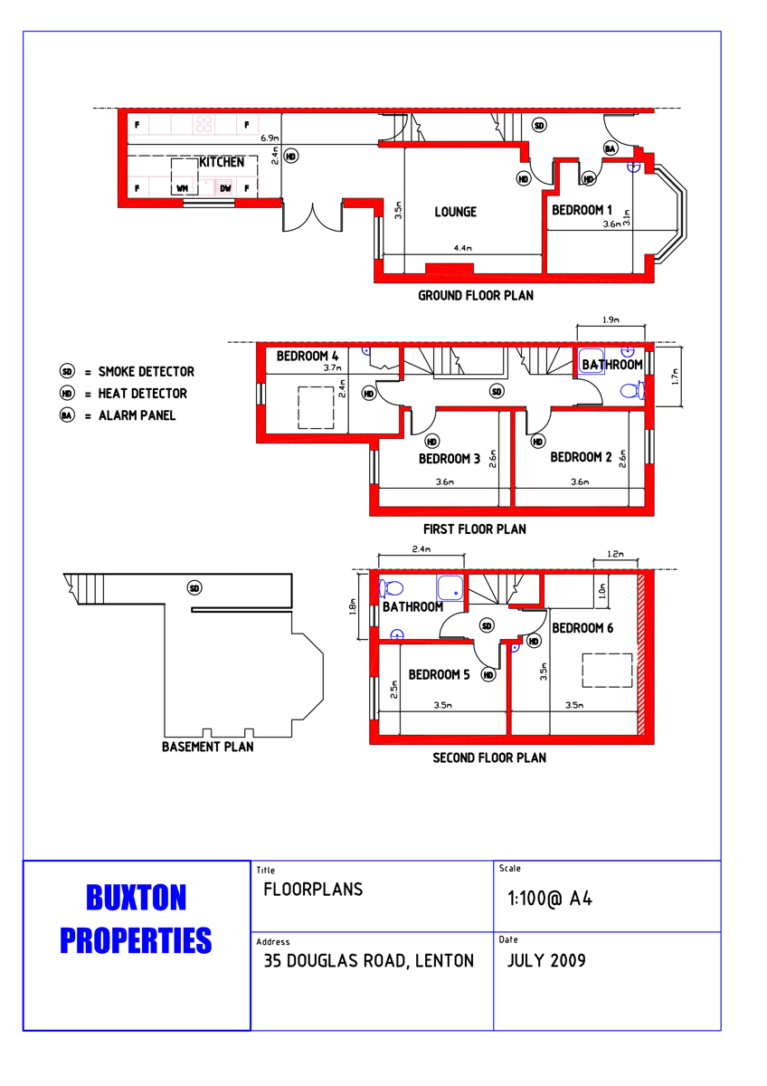 Douglas Road, Nottingham floorplan