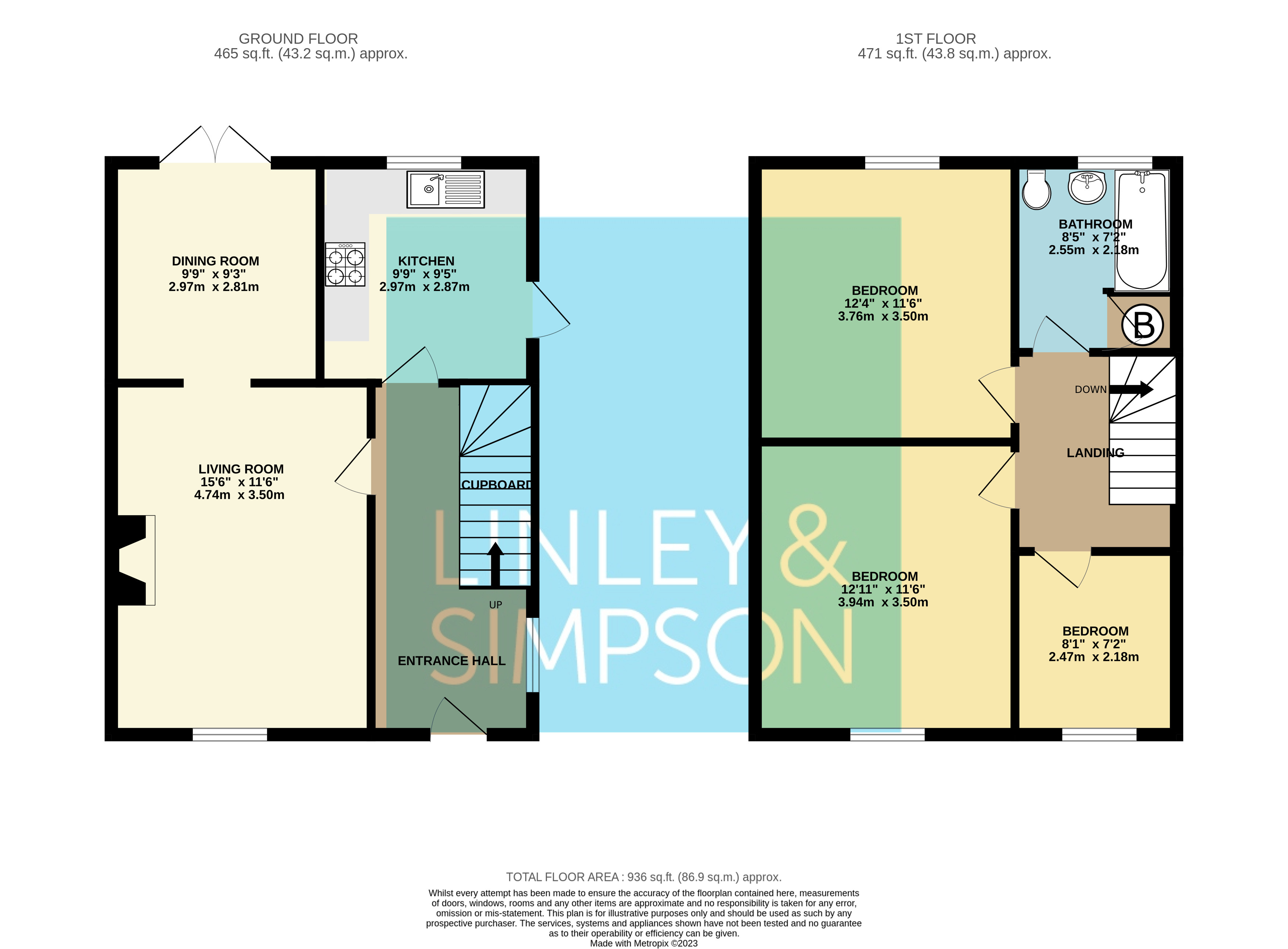 9, Riverdale Drive, Wakefield floorplan