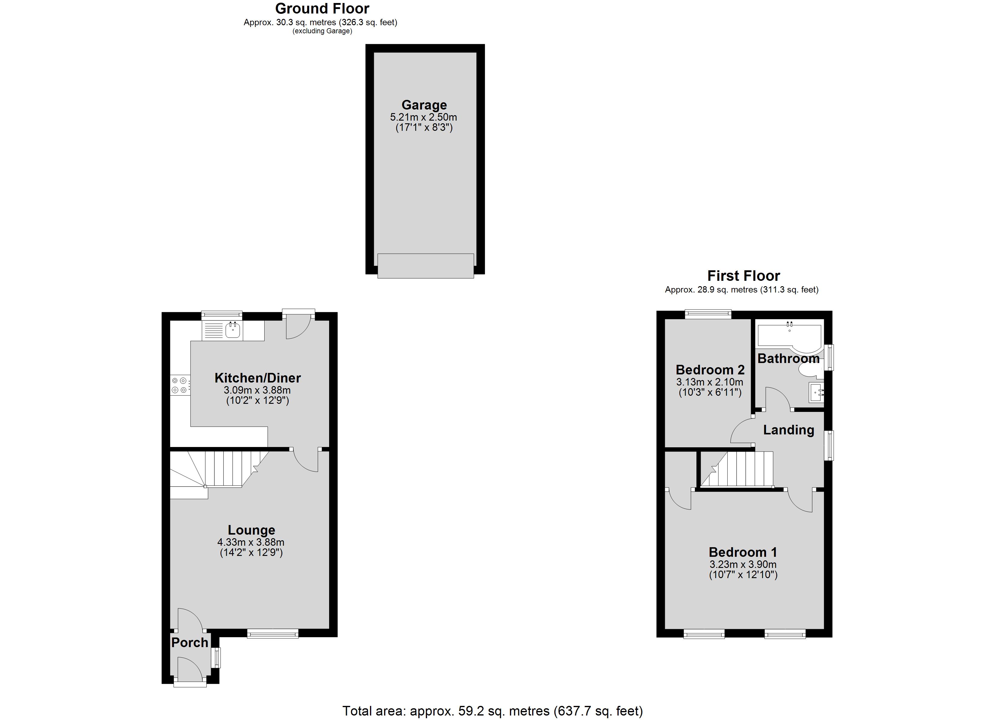 89, Paddock Lane, Lincoln floorplan