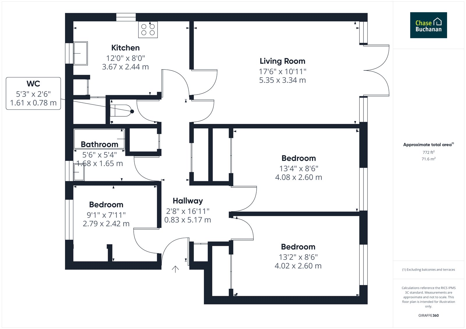 20, Elgar House Kneller Road, Twickenham floorplan
