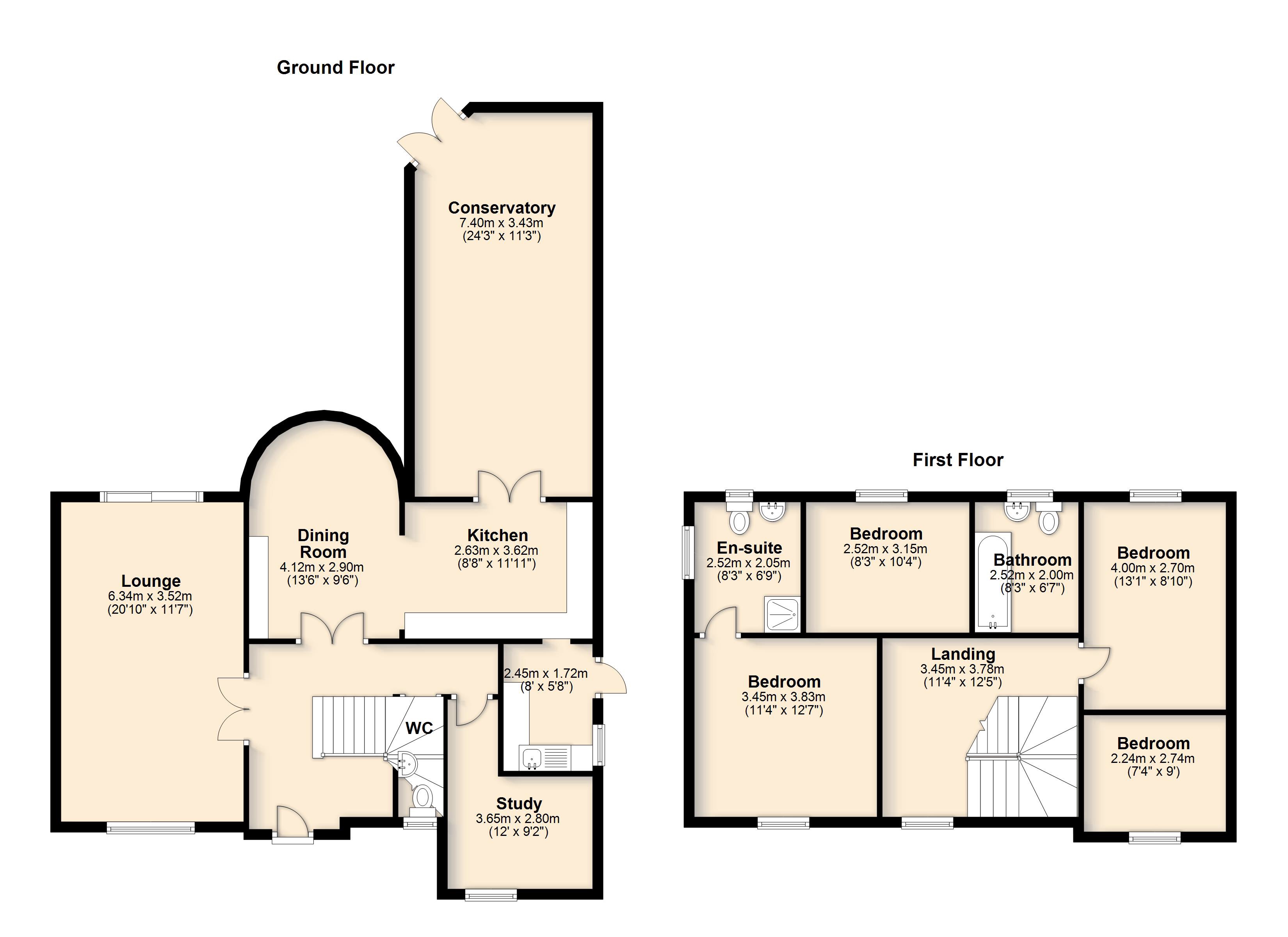 4 Bedrooms Detached house for sale in Kestrel Drive, Adwick-Le-Street, Doncaster DN6