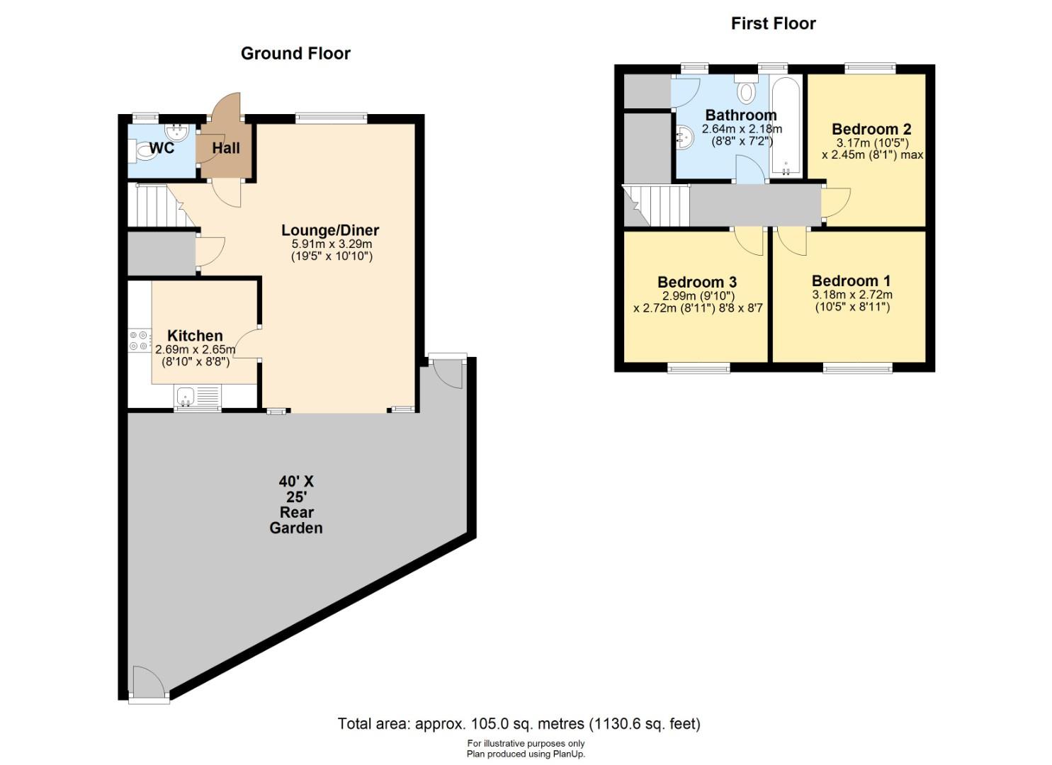 16, Rollesby Way, North Thamesmead floorplan