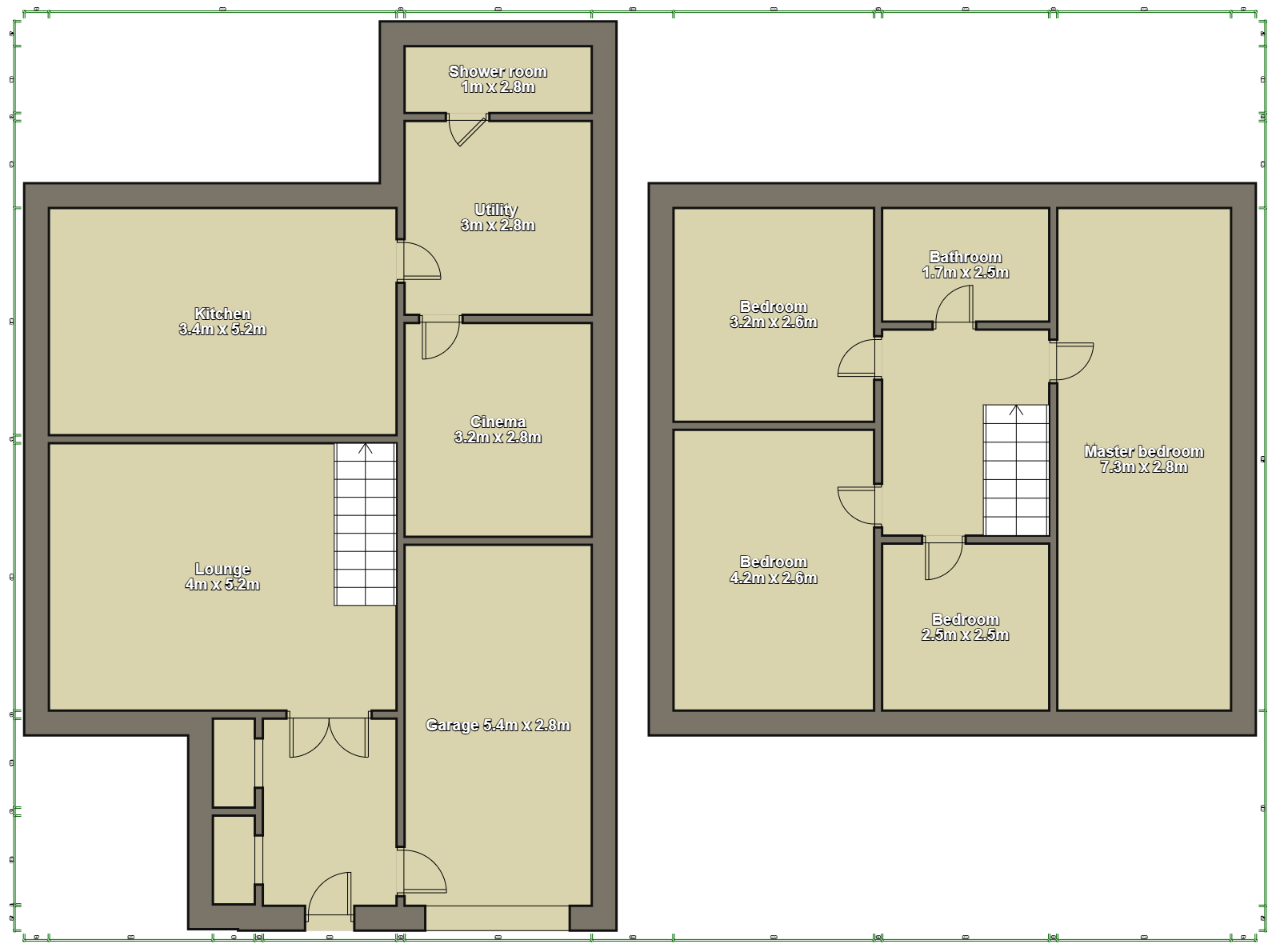 10 Cwm Alarch, Mountain Ash floorplan